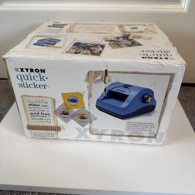 Xyron Modell 500 Aufklebermaschine 5'' - Schnellaufkleber. Originalverpackt. Sehr guter Zustand