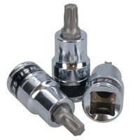 T45 Torx/Stern Bit-SteckschlüSseleinsäTze 1/2 Zoll Antrieb 3 StüCk 55 Mm Chro...