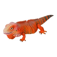 Bandai Gashapon Action Figure Lepti LesPetit Iguana Red 10cm Japan