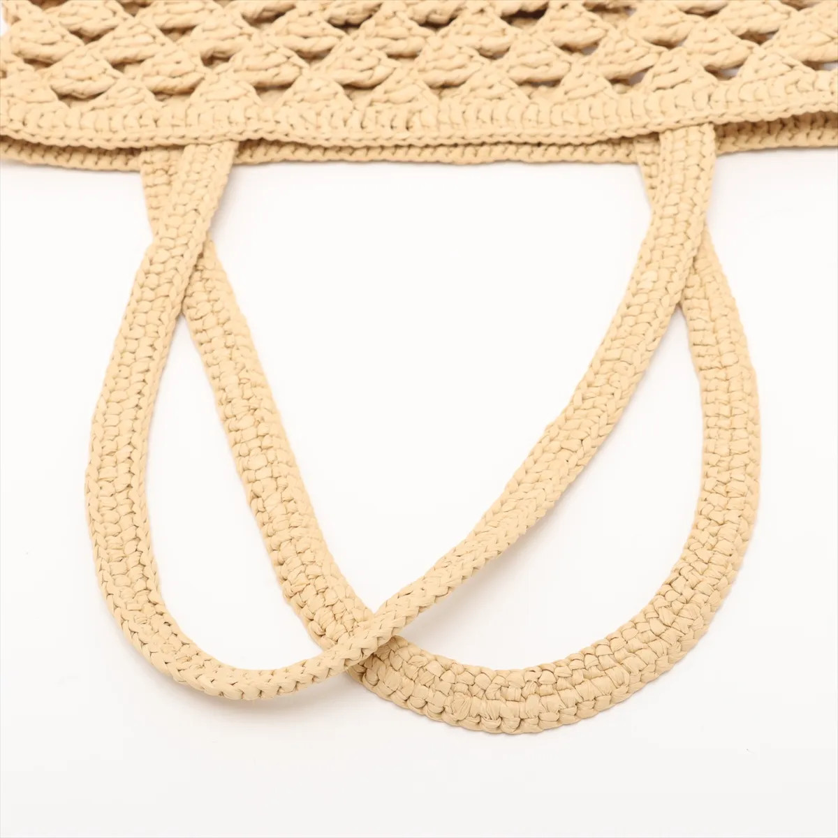 Prada Raffia Tote bag Beige thumbnail 5