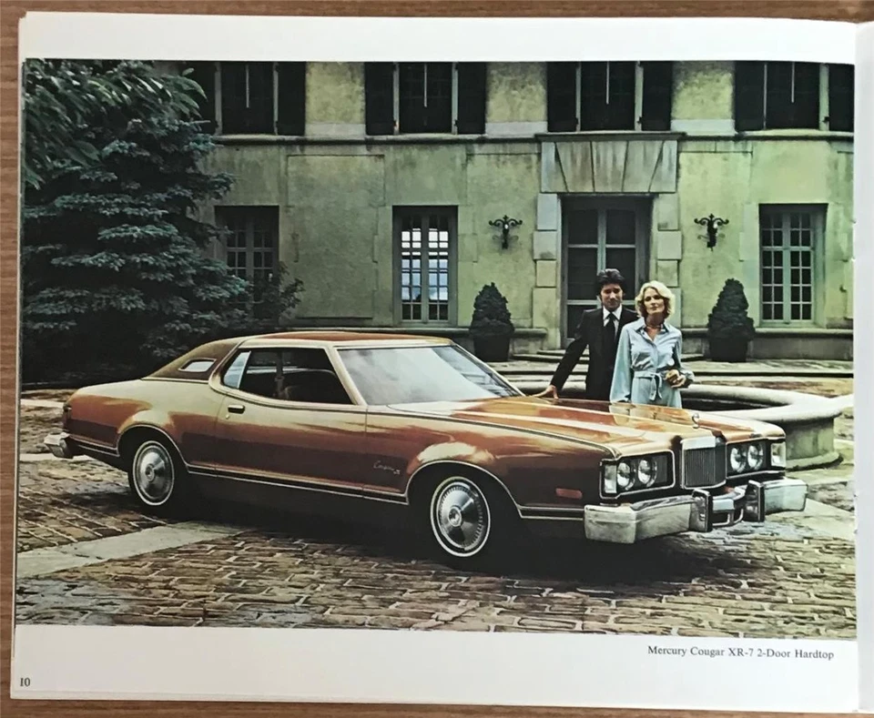 MERCURY USA Car Sales Brochure For 1976 #76-201 Marquis MONTEGO Cougar XR7 - Image 4 of 4