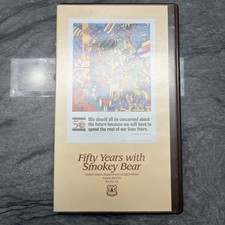 VHS - Fifty Years with Smokey Bear October 1993