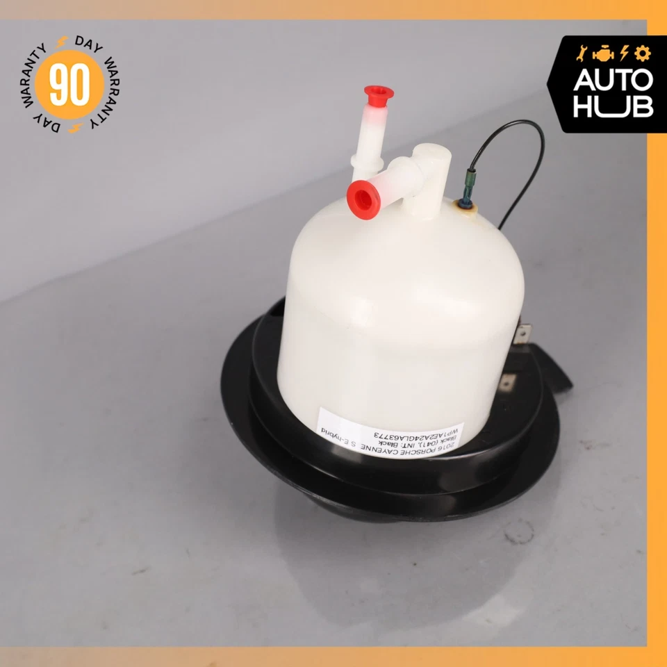 Unidade de filtro de combustível tanque de gasolina lateral esquerdo 11-18 Porsche Cayenne 958 7P0919679 fabricante de equipamento original - Imagem 3 de 4
