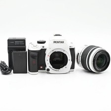 PENTAX K r SMC DA L 18 55mm F3.5 5.6 AL Digital Single Lens Reflex Camera White