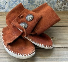 Taos Baby Moccasins Native Shoes Cosplay Toddler Sz 5/6