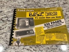 Radio Shack BASIC Computer Language "It's easier than you think " 1978 - RARE