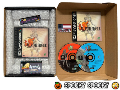 Valkyrie Profile PS1 - NTSC-U/C USA VGC CIB - High Quality Packing - Tracked