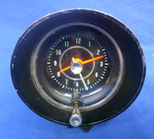 Vintage Gm Accessory 1965 1966 Chevrolet Dash Clock Chevelle 396 Impala Ss 427