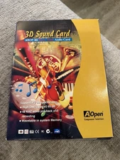 AOpen AW37 3D Sound Card PC-98 Crystal CS4235 NEW Boxed Wavetable MIDI
