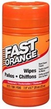 Permatex 25051 Fast Orange Hand Cleaner Wipe - 72 Count