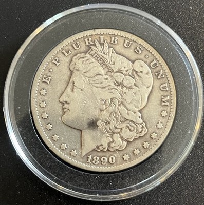 1890 CC Morgan Silver Dollar, family collection more than 25 years, BETTER DATE
