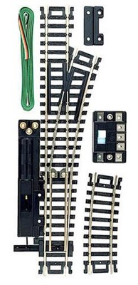Atlas HO Scale Code 100 Remote Right-Hand Turnout/Switch Model Train Track