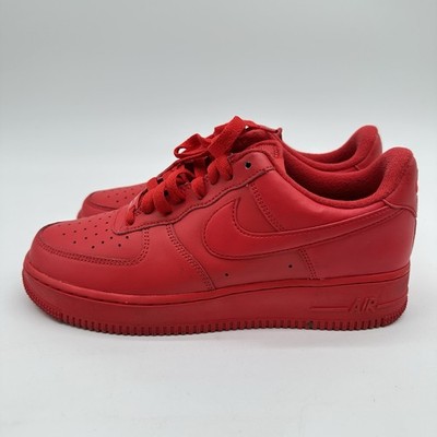 Nike Air Force 1 Low Triple Red Mens Size 12 Athletic Shoes Sneakers CW6999-600 Nike Air Force 1 Low Triple Red CW6999-600 Men main image 4
