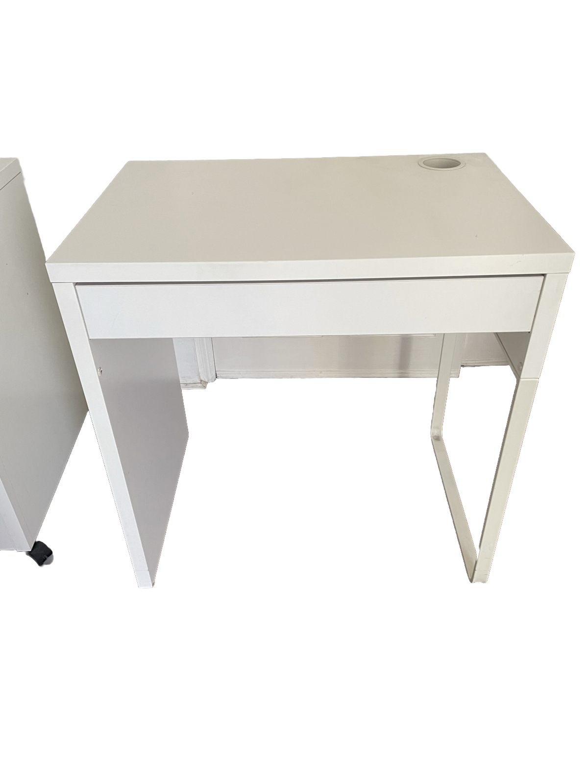 IKEA White Desk And Drawer Unit eBay