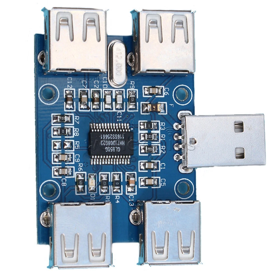 1PCS 5V USB HUB USB2.0 Hub Concentrator 4-Female USB Expansion Module Newest - Image 4 of 4