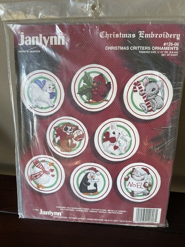 Janlynn Weihnachten Teekanne Stick-Set – Gezähltes Kreuzstich-Kit Mit Stoff, Garn & Anleitung