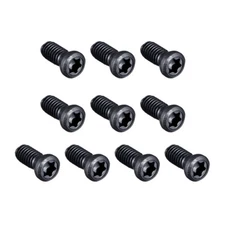 10pcs M4x10mm Torx Screws For Replaces Carbide Insert CNC Lathe Carbon Steel