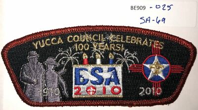 Boy Scout Yucca Council BSA 100th Anniversary 2010 Copper Border CSP | eBay
