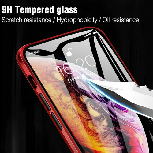 Magnetic 360 Case For iPhone 16 15 14 13 12 Pro Max 11 8 Adsorption Metal Cover - Picture 4 of 19