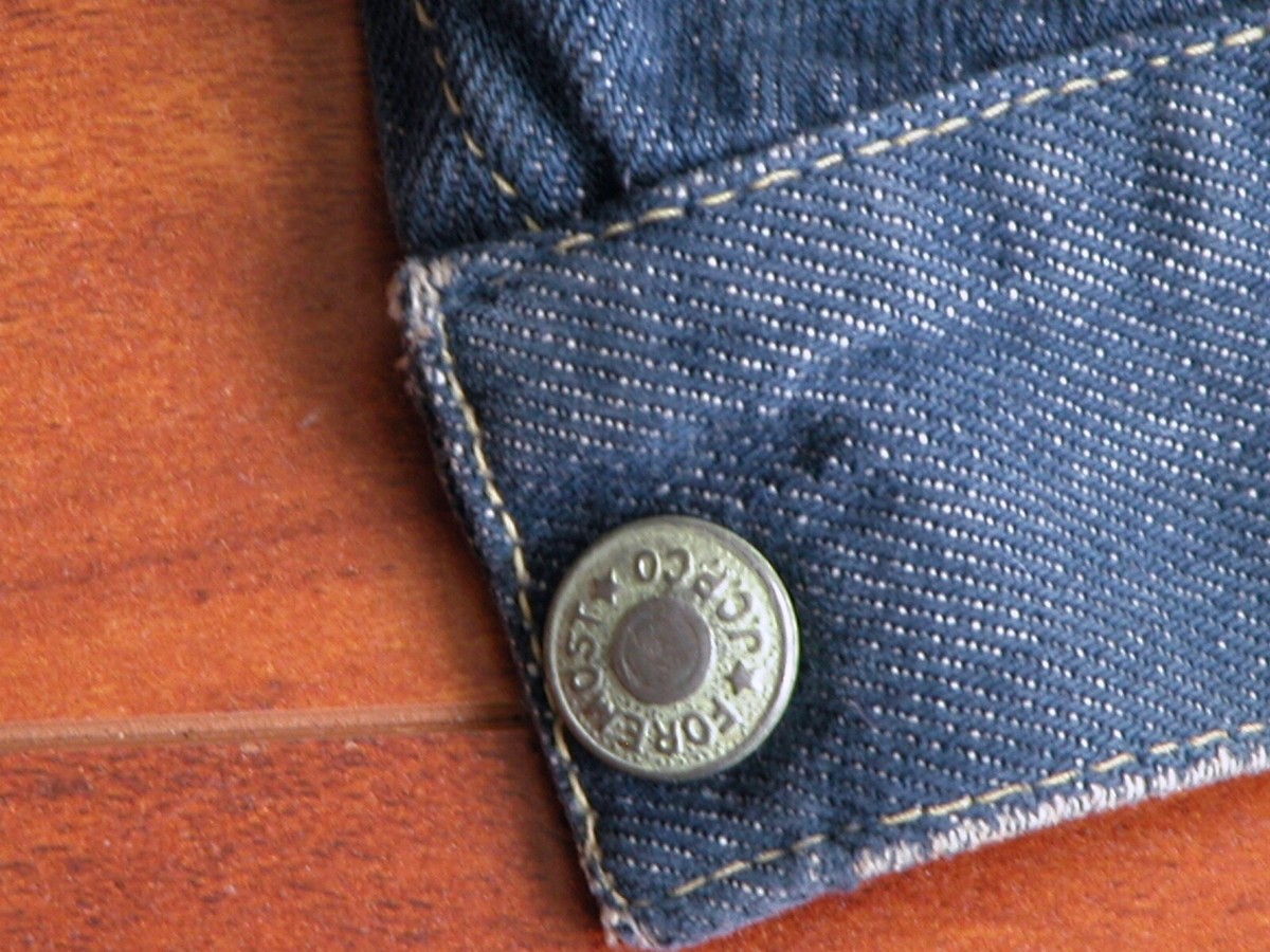 Vtg 1950s 60s Childs FOREMOST JC Penny Denim Trucker Jacket Vtg 1950s 60s Childs FOREMOST JC Penny Denim Trucker Jacket