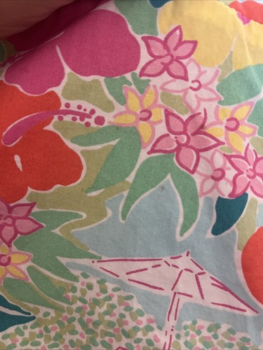 VTG Lilly Pulitzer Girl's Floral Hibiscus Halter Dress Hawaiian Pink Preppy 12 - Picture 8 of 8