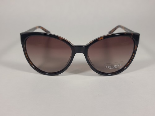 Cole Haan CH7046 243 Cat Eye Polarized Sunglasses Brown Tortoise Gradient Lens - Picture 3 of 12