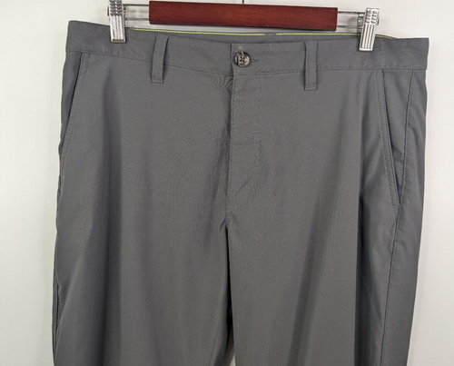 Eddie Bauer Pants Mens 34x30 (Fits 36x30) Takeoff Chino Gray Hiking Outdoor 0391 - Picture 2 of 14
