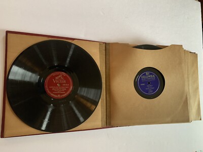 Shellac Disc 78RPM 12-10” Discs, Shellac, MAESTRO Album, Various Artists, list in ...