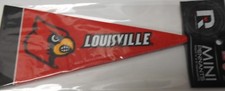Louisville Cardinals Mini Pennants. 8 total in package. Felt. 4