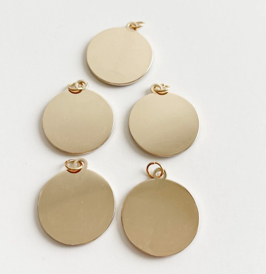 Designer Round Blue Trunks Circle Zipperpull Bundle | Set of 3 - Image 2 of 2