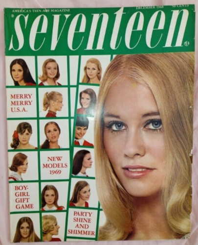Seventeen Magazine Vintage 1968 Cybil Shepherd on Cover