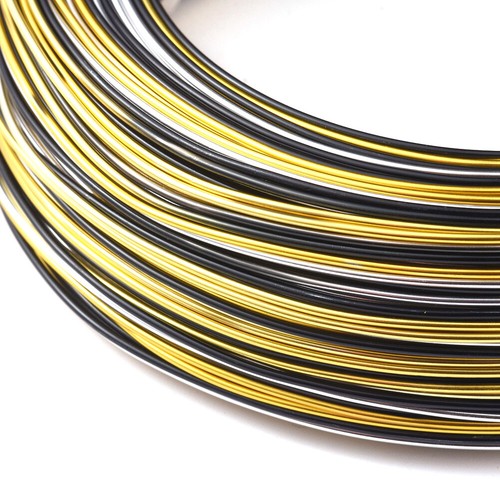 1roll Multicolor Jewelry Craft Aluminum Wire 1mm-2mm Bendable Metal Wire - Picture 8 of 22