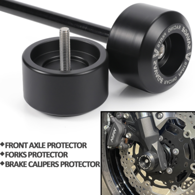 For KAWASAKI NINJA 1000 Z1000SX Front Wheel Fork Axle Slider Crash