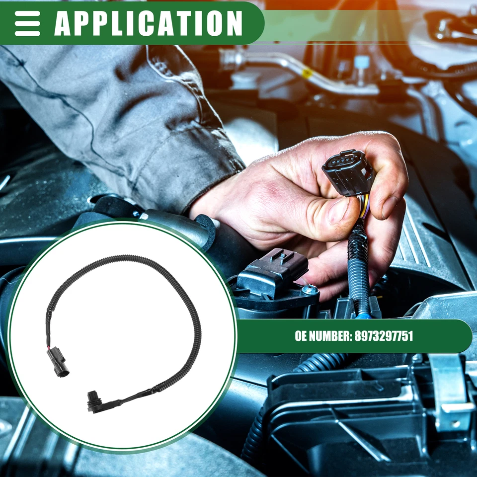 Pack of 1 For Isuzu FTR 6HK1 04-08 Engine Camshaft Position Sensor 8973297751 - Image 3 of 4