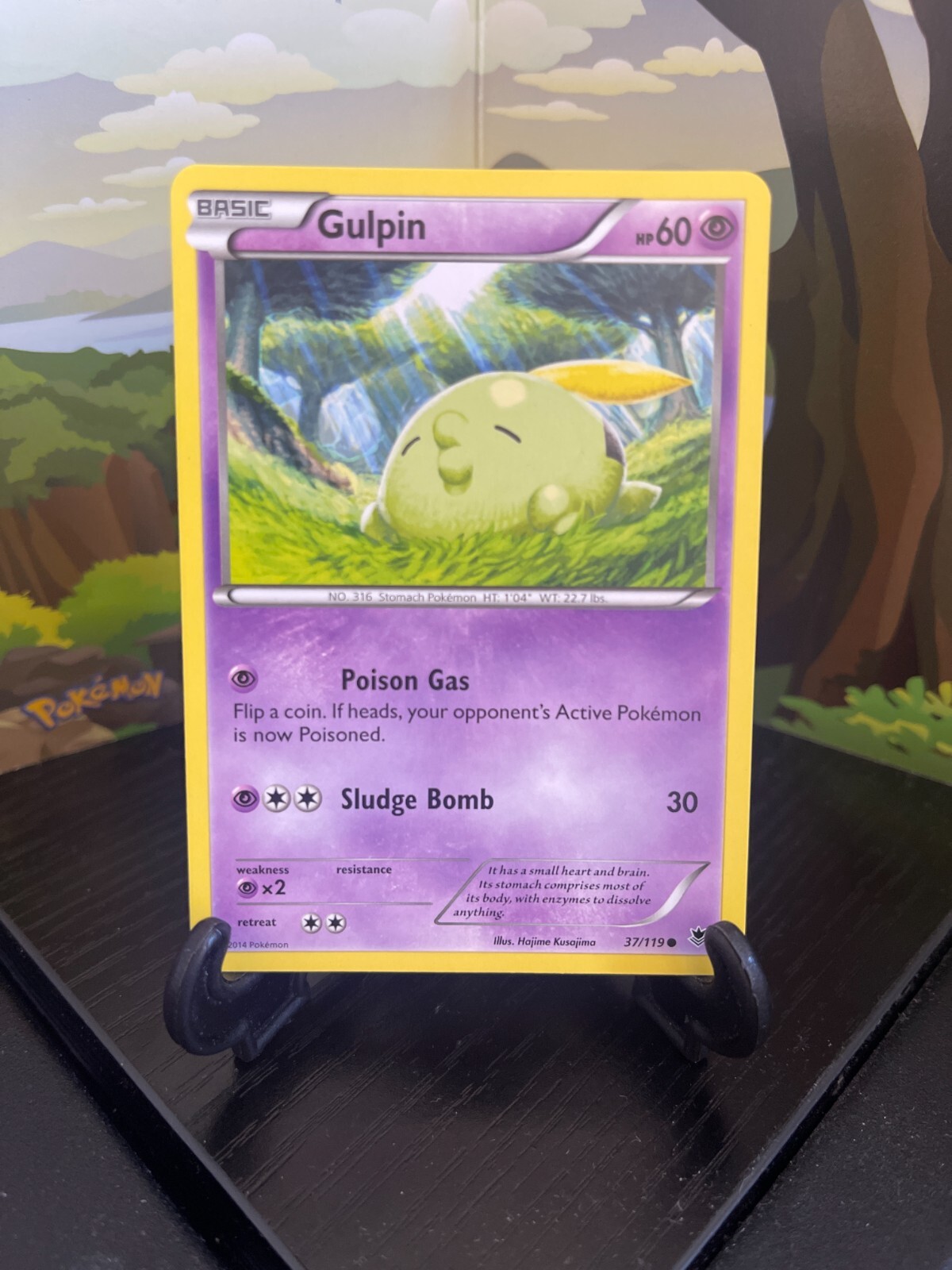 Gulpin 37/119 - Phantom Forces - Common - Pokemon Card TCG - LP