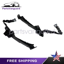 Fit Honda 18-20 Front LH + RH Side Bumper Headlight Retainer Brackets Support