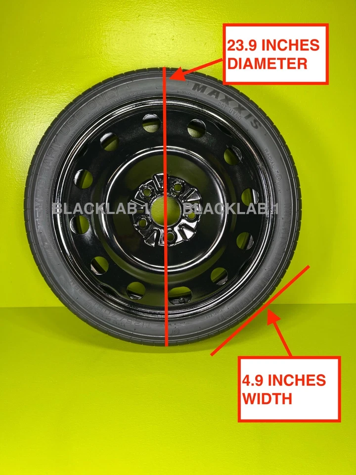 SPARE 125/70-17 FITS:2002 2003 2004 2005 2006 2007 2008 2009 2010 LEXUS SC430 - Image 2 of 3