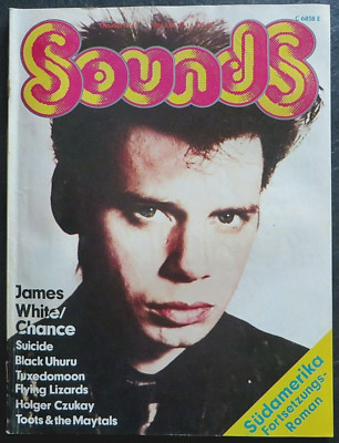 Sounds 10/81 Cover: James White, Danny Adler, Beach Boys, Black Uhuru, Suicide