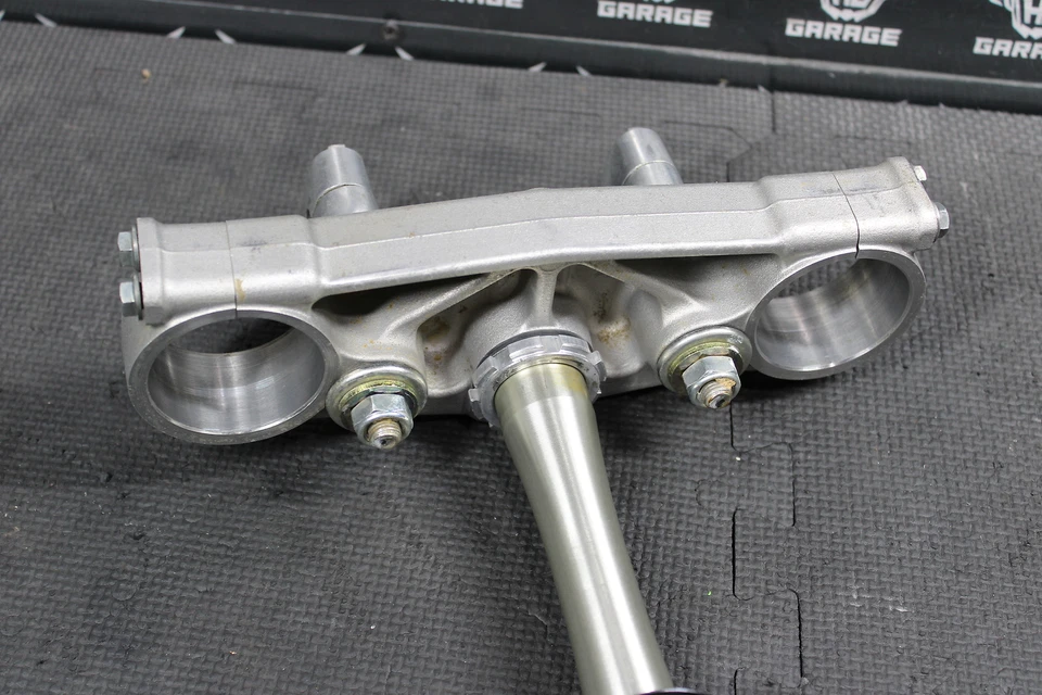 Honda CR125R 2006 05-07 OEM horquillas delanteras parte inferior superior triple árbol vástago abrazadera ¡Bonito! Foto 3 de 4