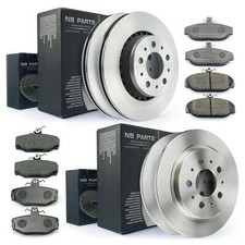 Bremsscheiben Bremsbeläge vorne hinten für Volvo 740 760 940