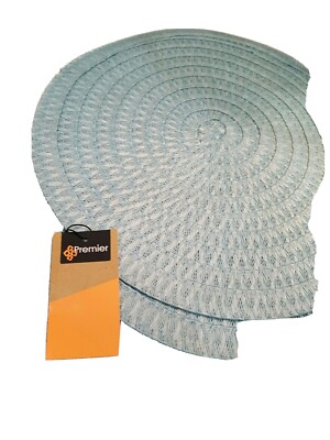 TISCHUNTERLAGE PLATTENUNTERLAGE TISCHMATTEN X 4 TLG GRAU CREME BEIGE WEISS SCHWARZ SET