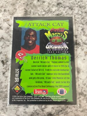 1994 Pro Line Live DERRICK THOMAS 
