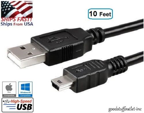 USB Cable for Canon PowerShot G1X, G15, G16, SX230, SX260, SX280, SX40, SX50 HS - Picture 1 of 5