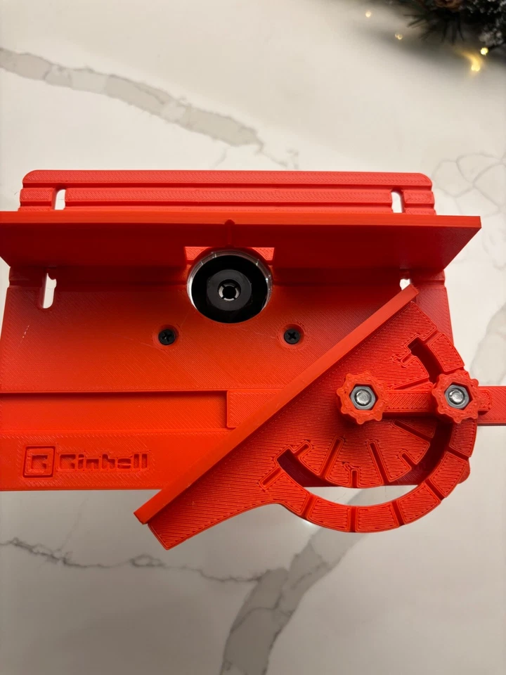 Einhell Mini Tischfrästischeinsatz + Winkel-/Zaunführung für Holzbearbeitung - Bild 3 von 4