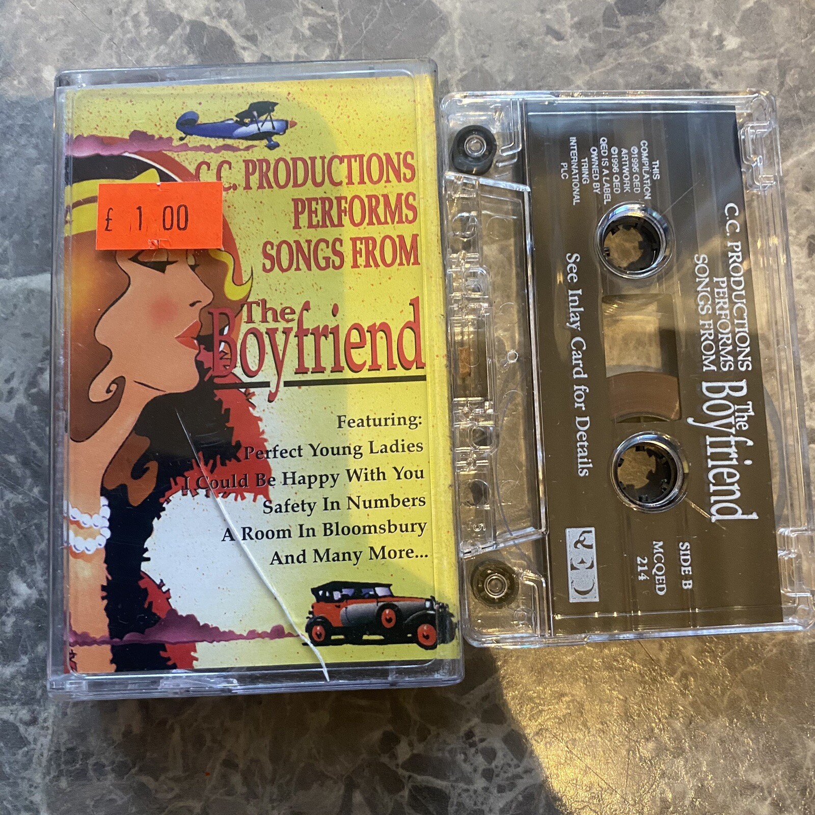 C.C Productions Performs Songs From The Boyfriend Cassette Tape
