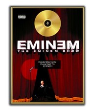 Eminem Poster, The Eminem Show, GOLD/PLATINIUM CD, gerahmtes Poster Rap HipHop 
