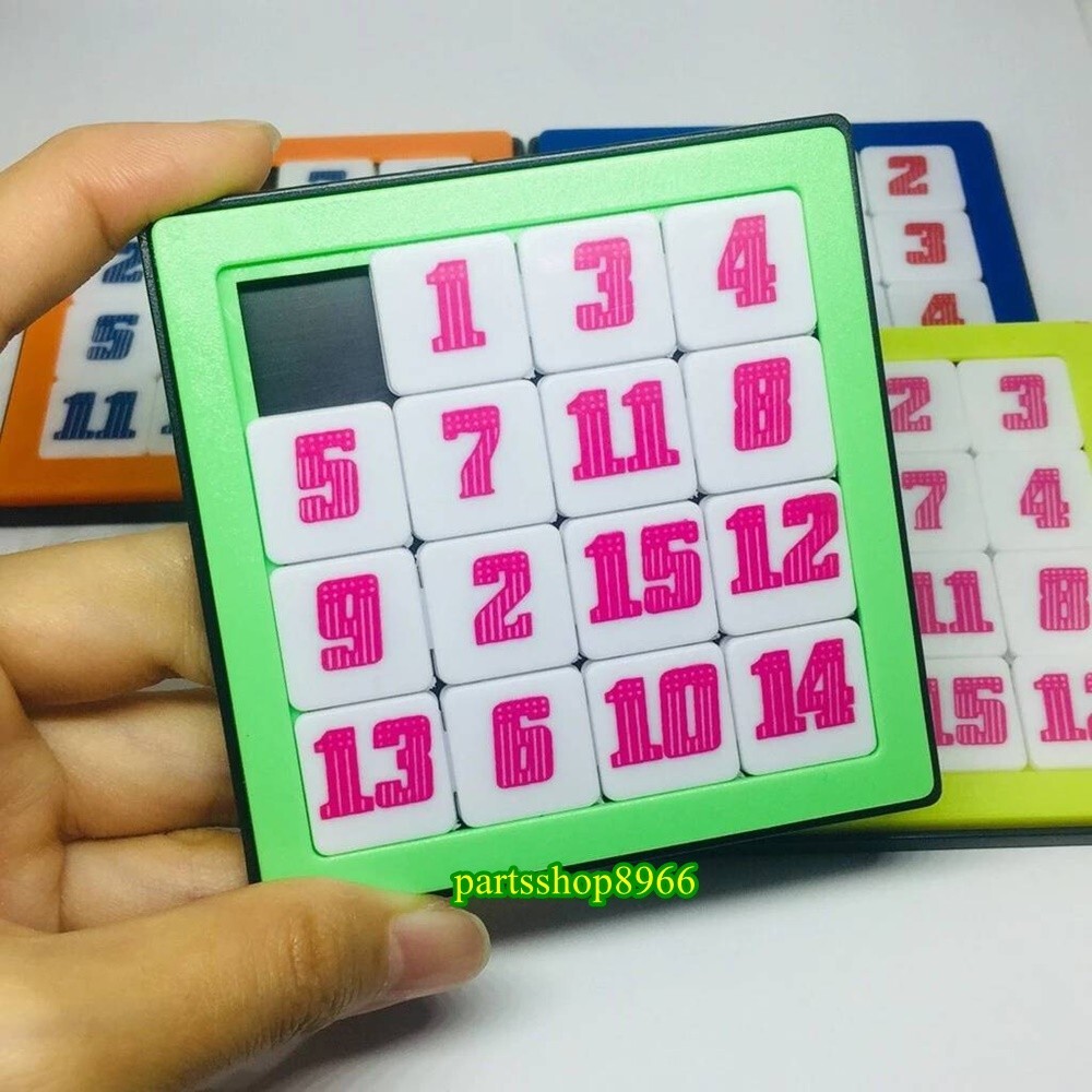 Toy Vintage Game Number Kid Puzzle Sliding Tile 70s 80s Develop
