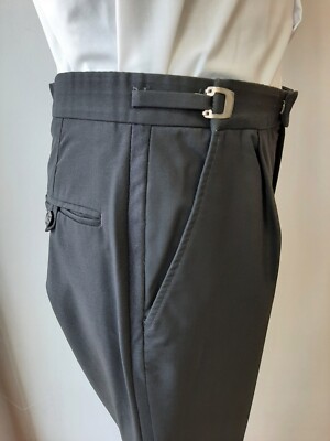Schwarze Herren-Dinnerhose, ideal für schwarze Krawatte, Abschlussball, besondere Anlässe