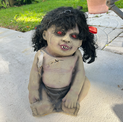 Spirit Halloween Zombie Baby Demonica 2011 Horror Prop Life Size