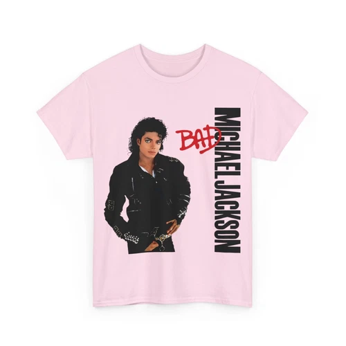 Michael Jackson Bad T Shirt Unisex Heavy Cotton Tee